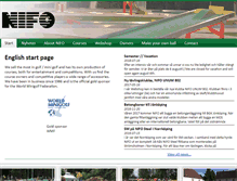 Tablet Screenshot of nifo.se